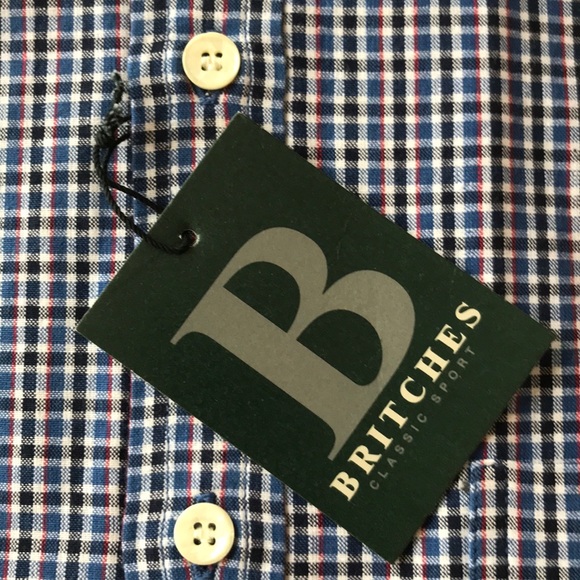 🦋4/$50🦋NWT: Britches short sleeves shirt - Picture 5 of 6